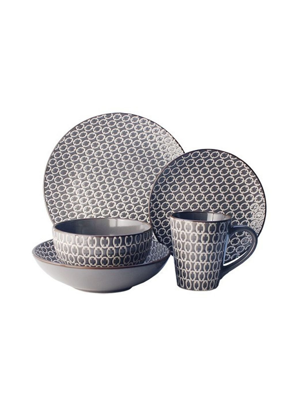 Салатник Papercut Grey L0450-3B-012-B 13.5 см серый Losk (253870229)