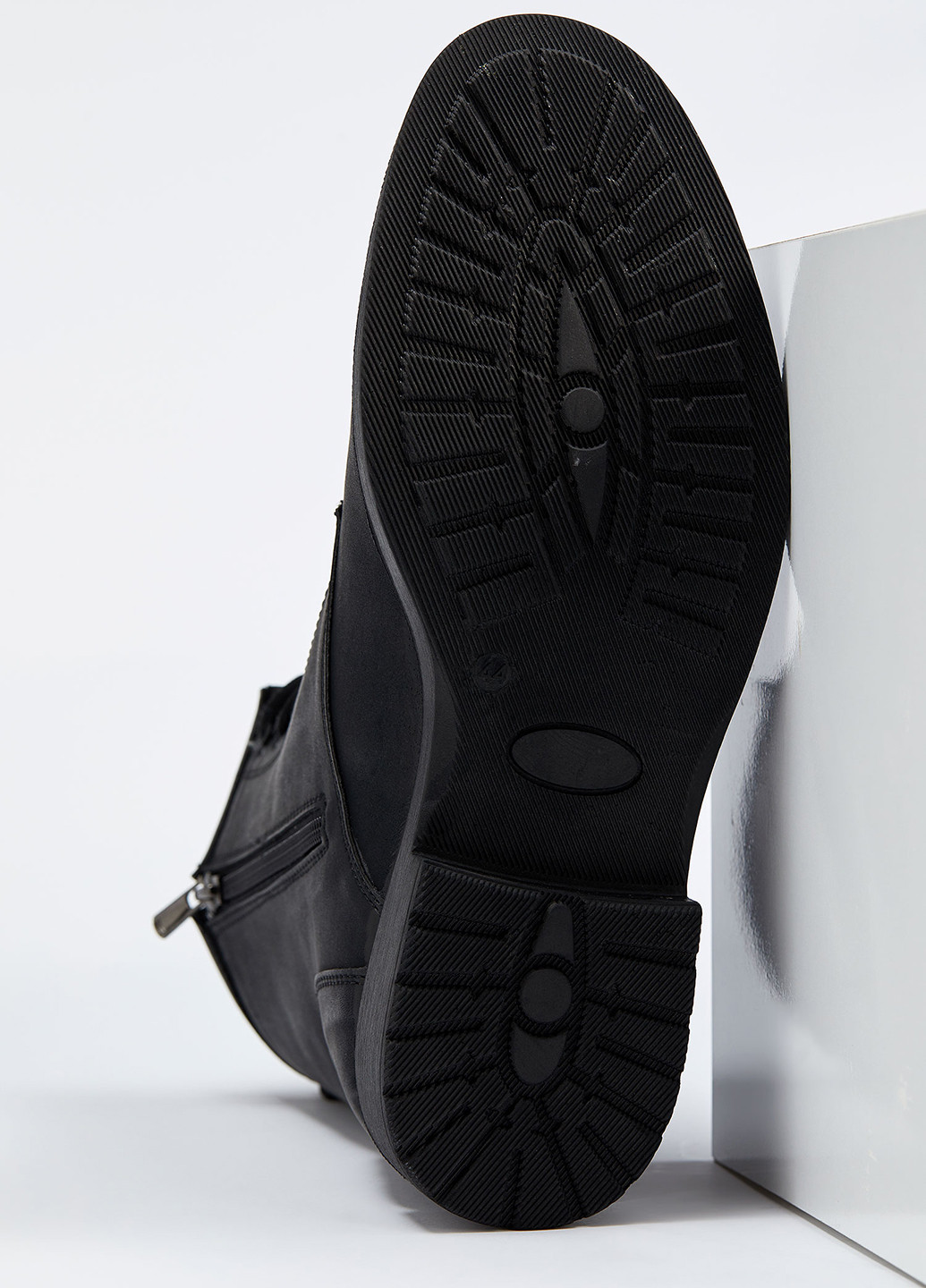 Черные осенние ботинки DeFacto