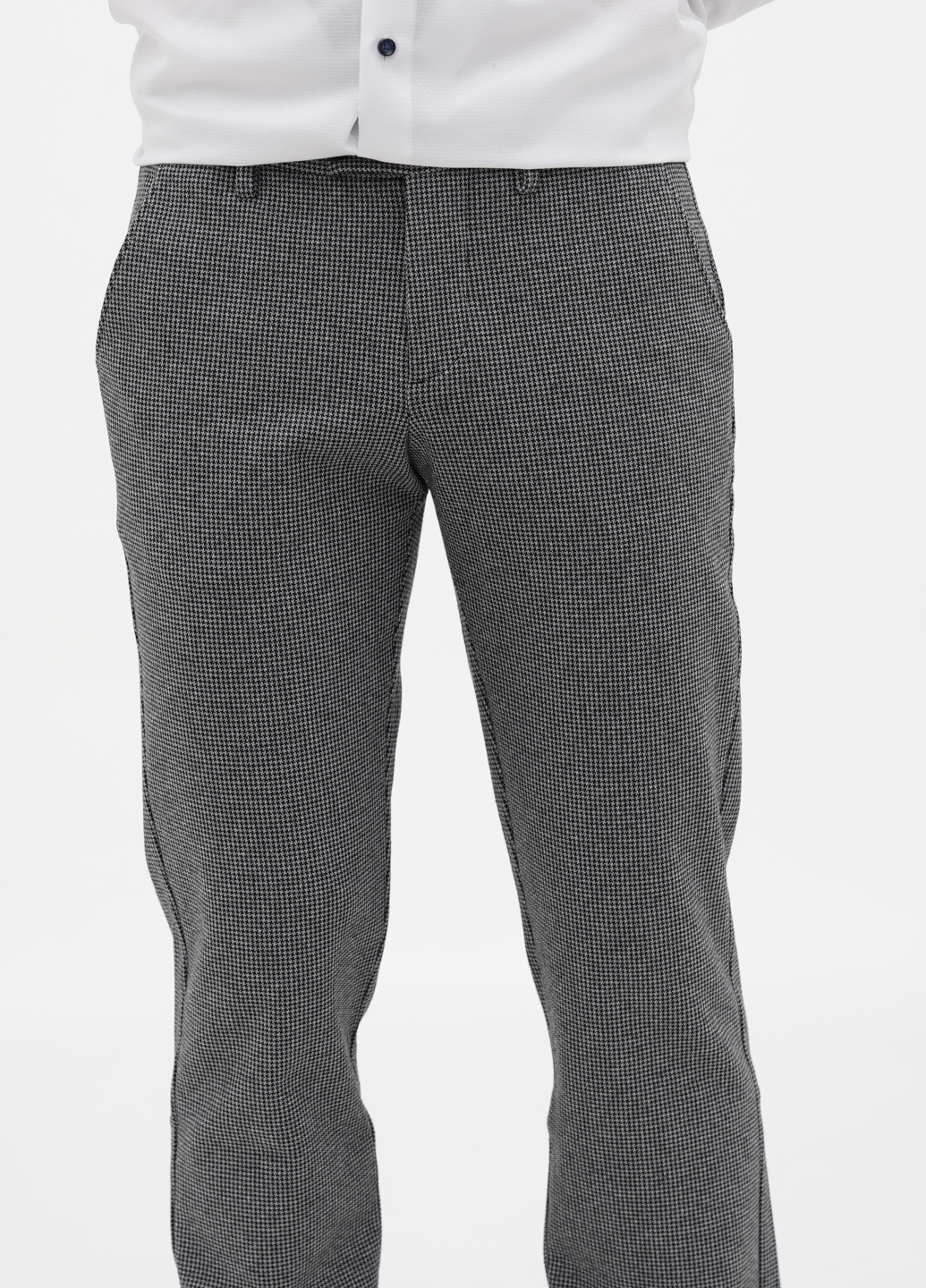 Черно-белые кэжуал демисезонные прямые брюки Mexx