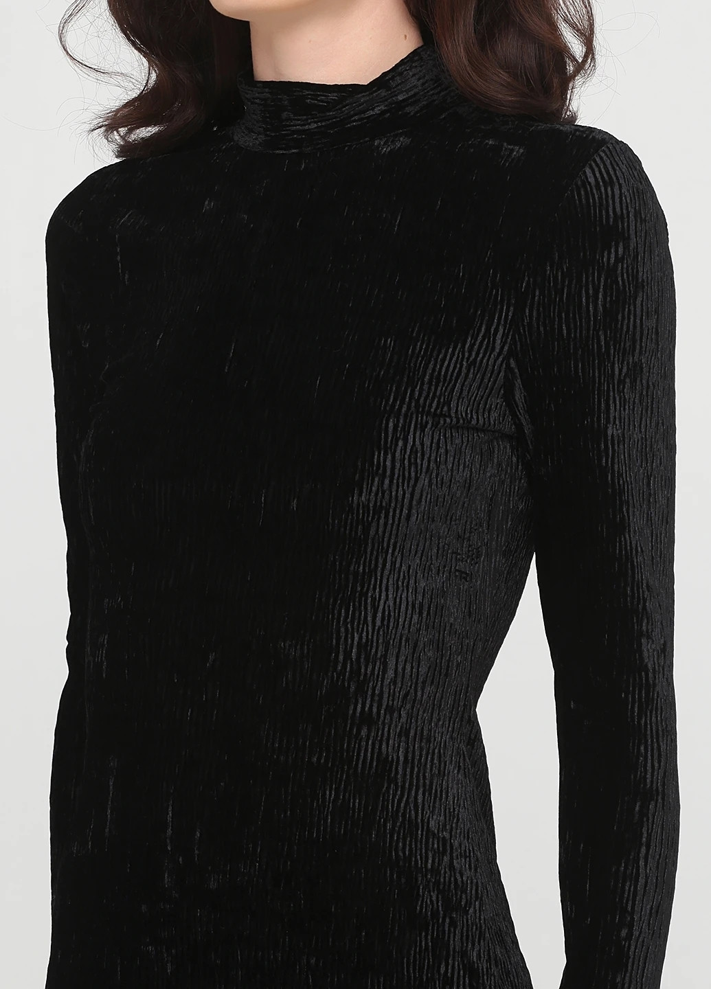 Чорна кежуал сукня H&M однотонна