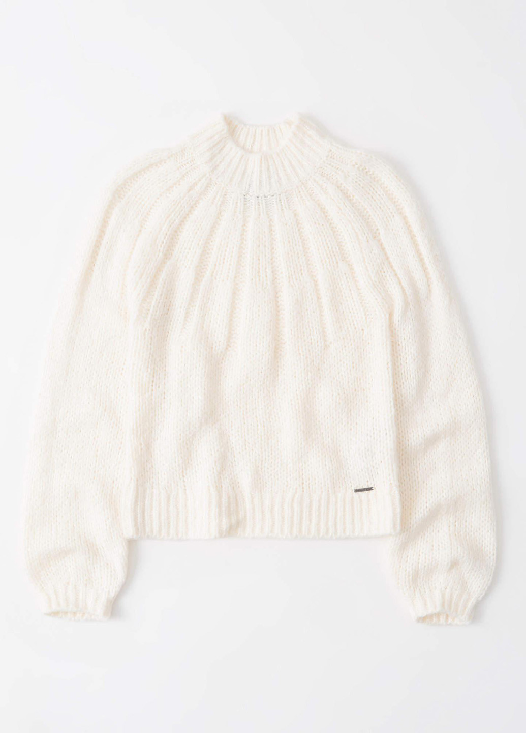 Молочний зимовий светр Abercrombie & Fitch