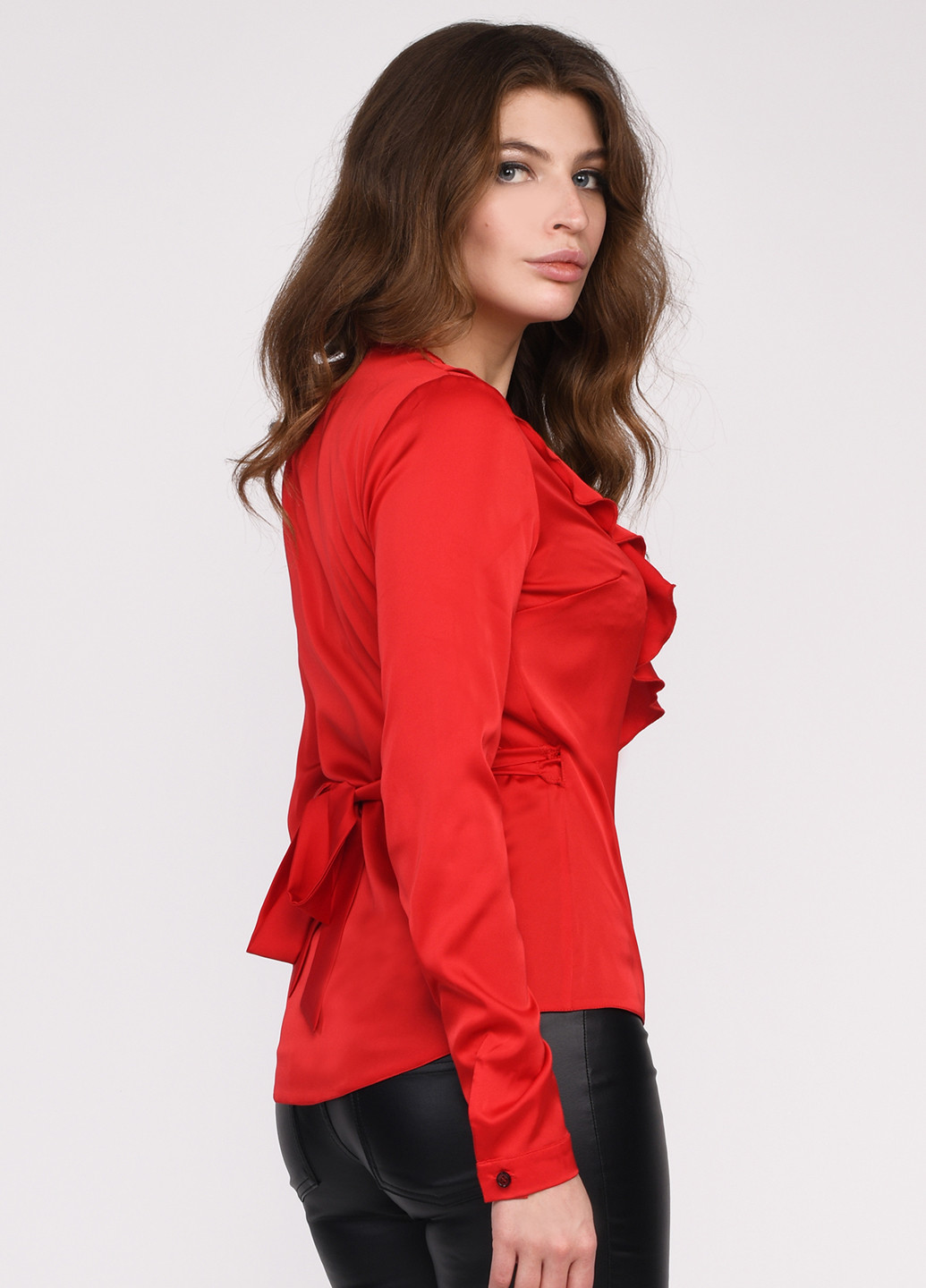 Яскраво-червона демісезонна блуза Carica