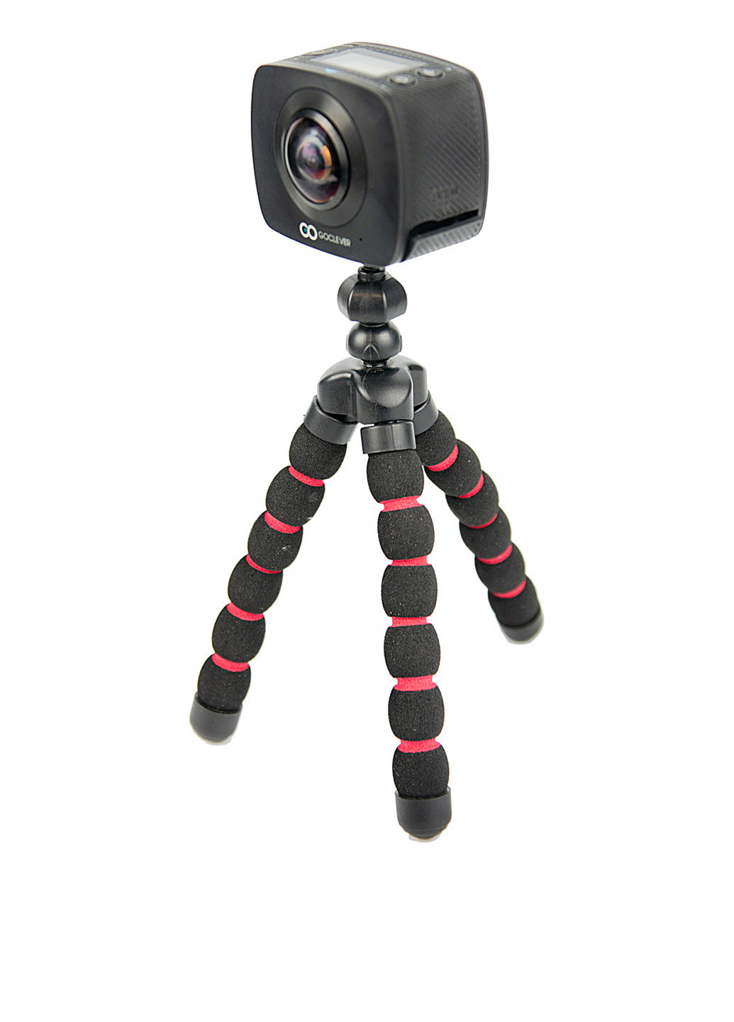Экшн-камера 360 градусов Goclever чёрная