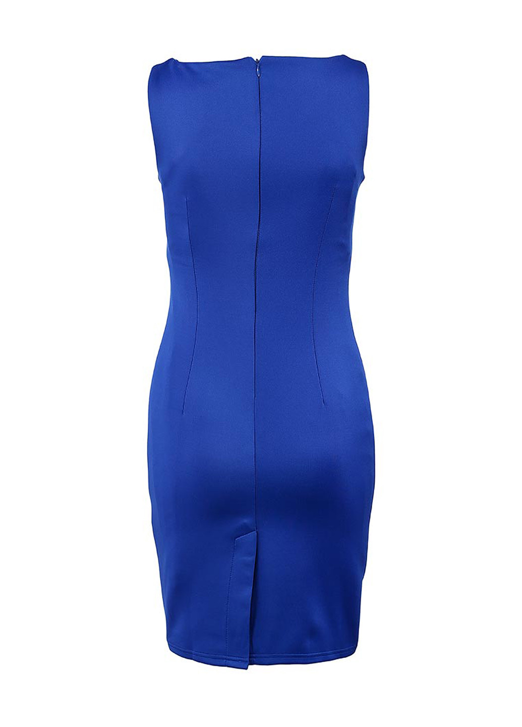 Синее коктейльное платье Incity однотонное