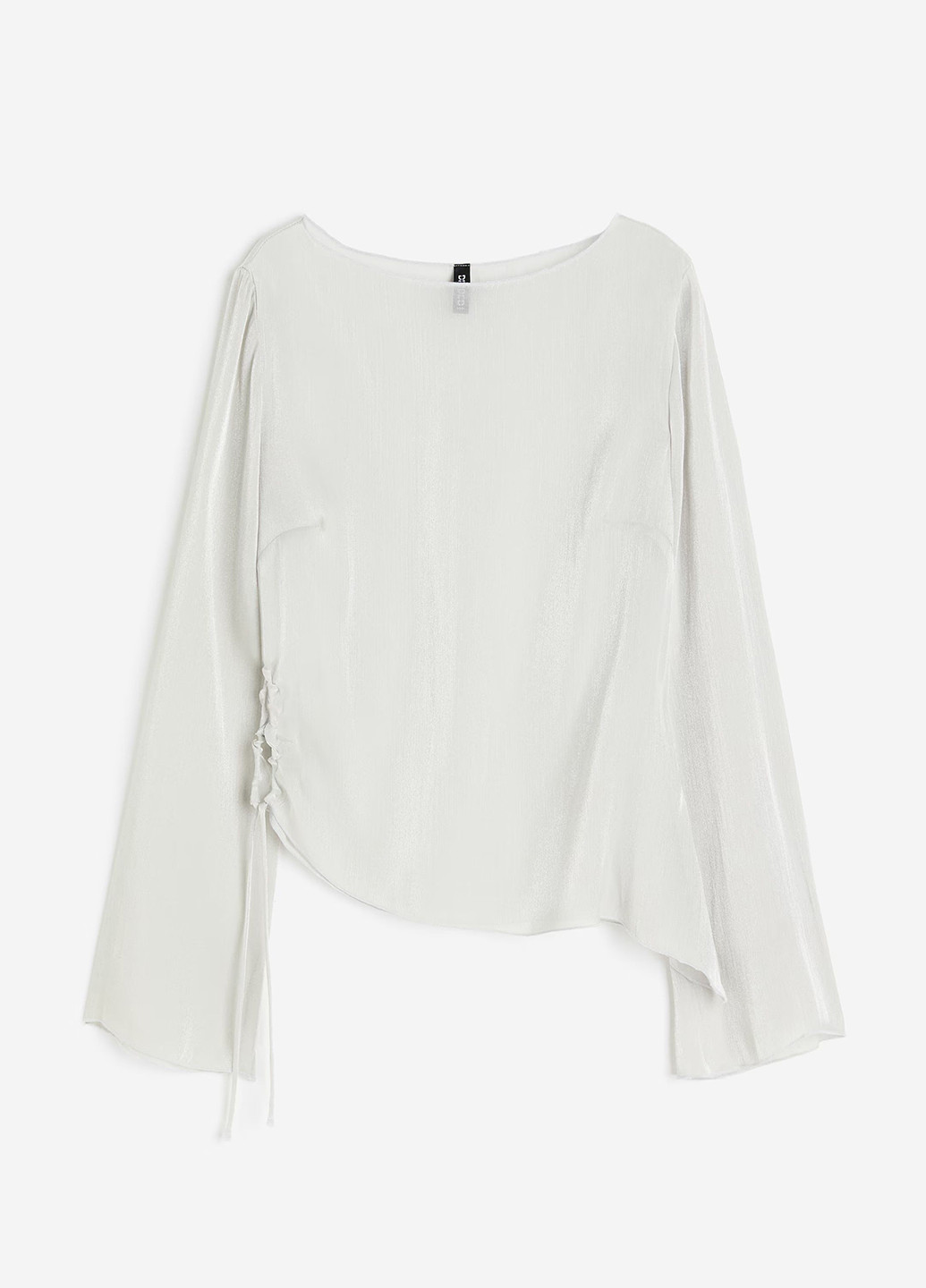 Серебряная блуза H&M