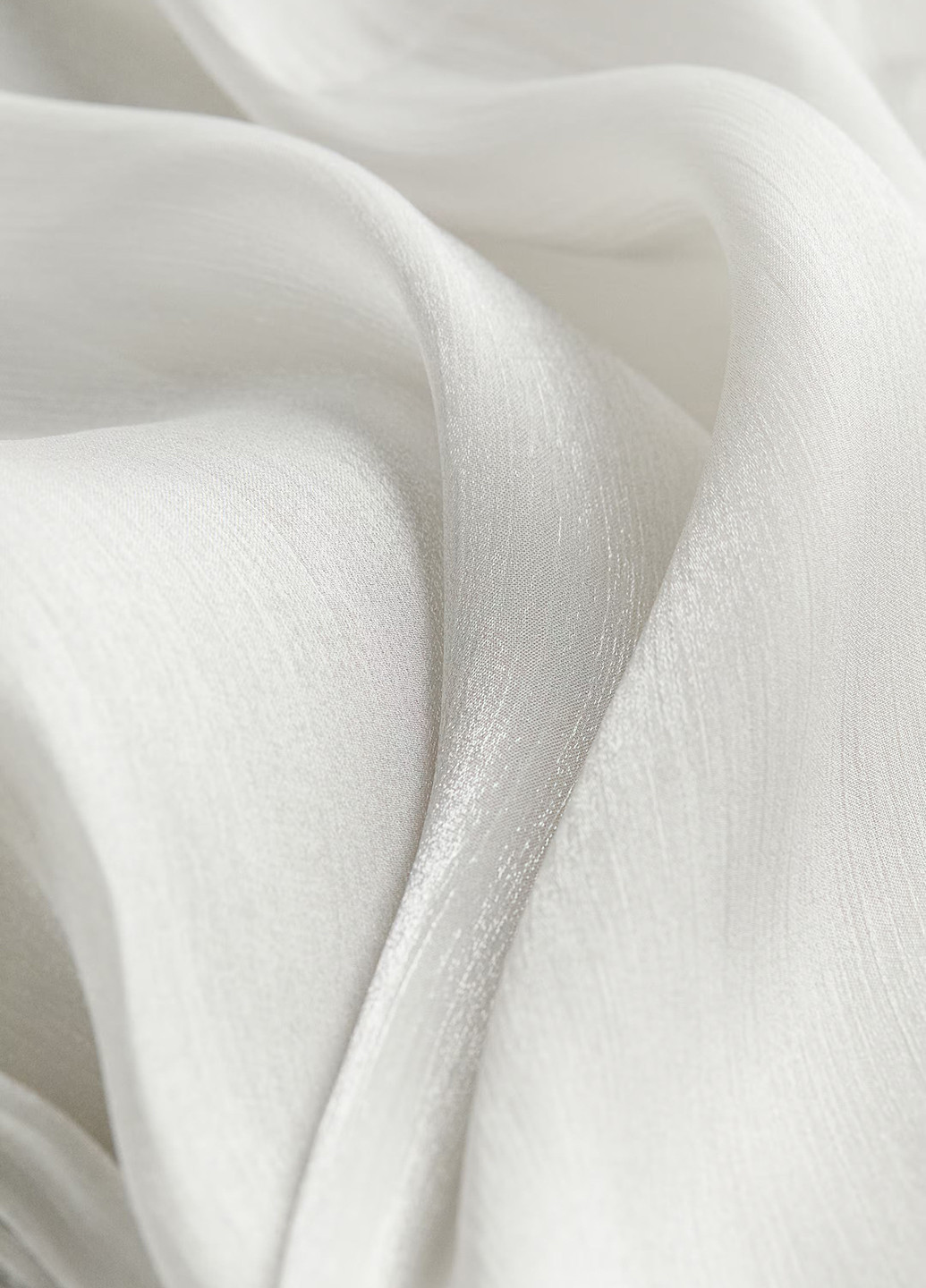 Серебряная блуза H&M