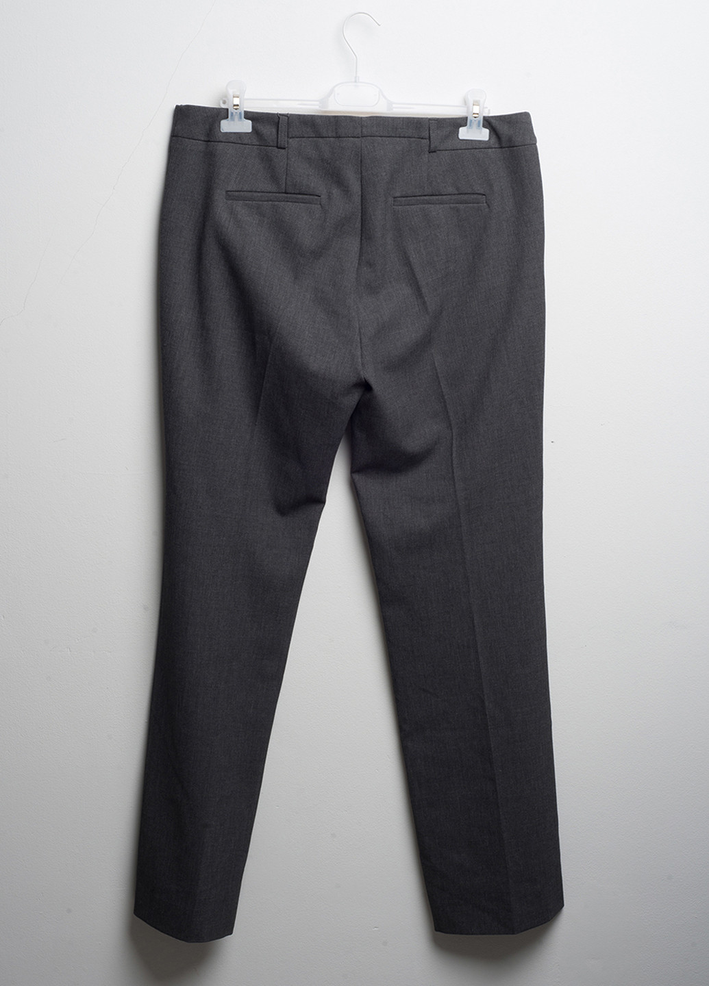 Темно-серые кэжуал демисезонные со средней талией брюки S.Oliver