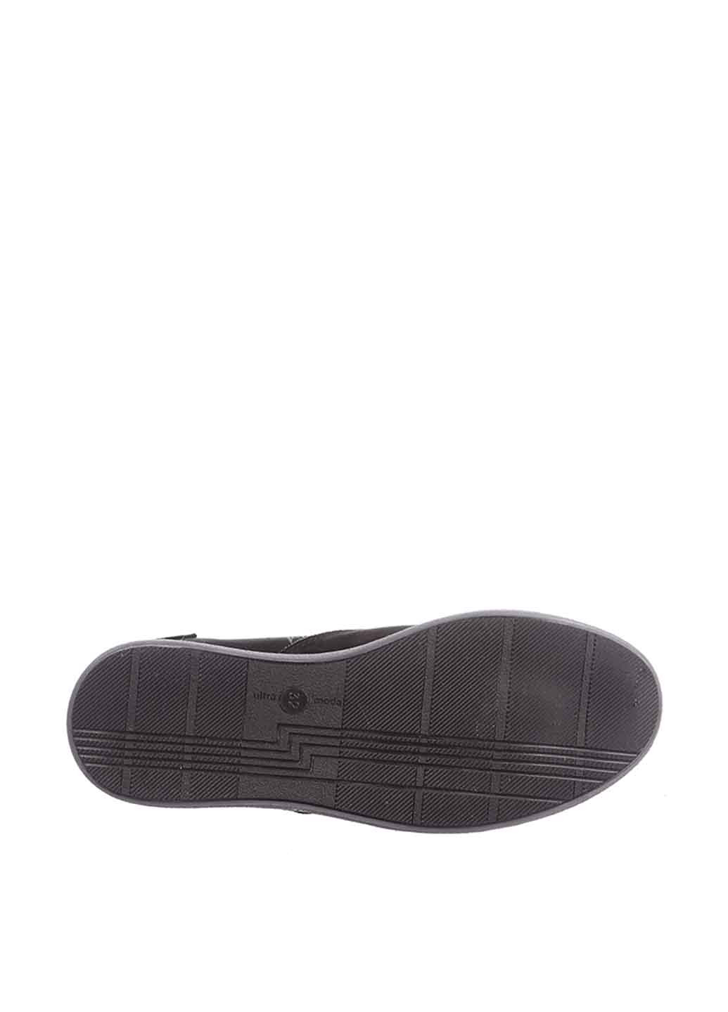 Черные туфли без шнурков Broni