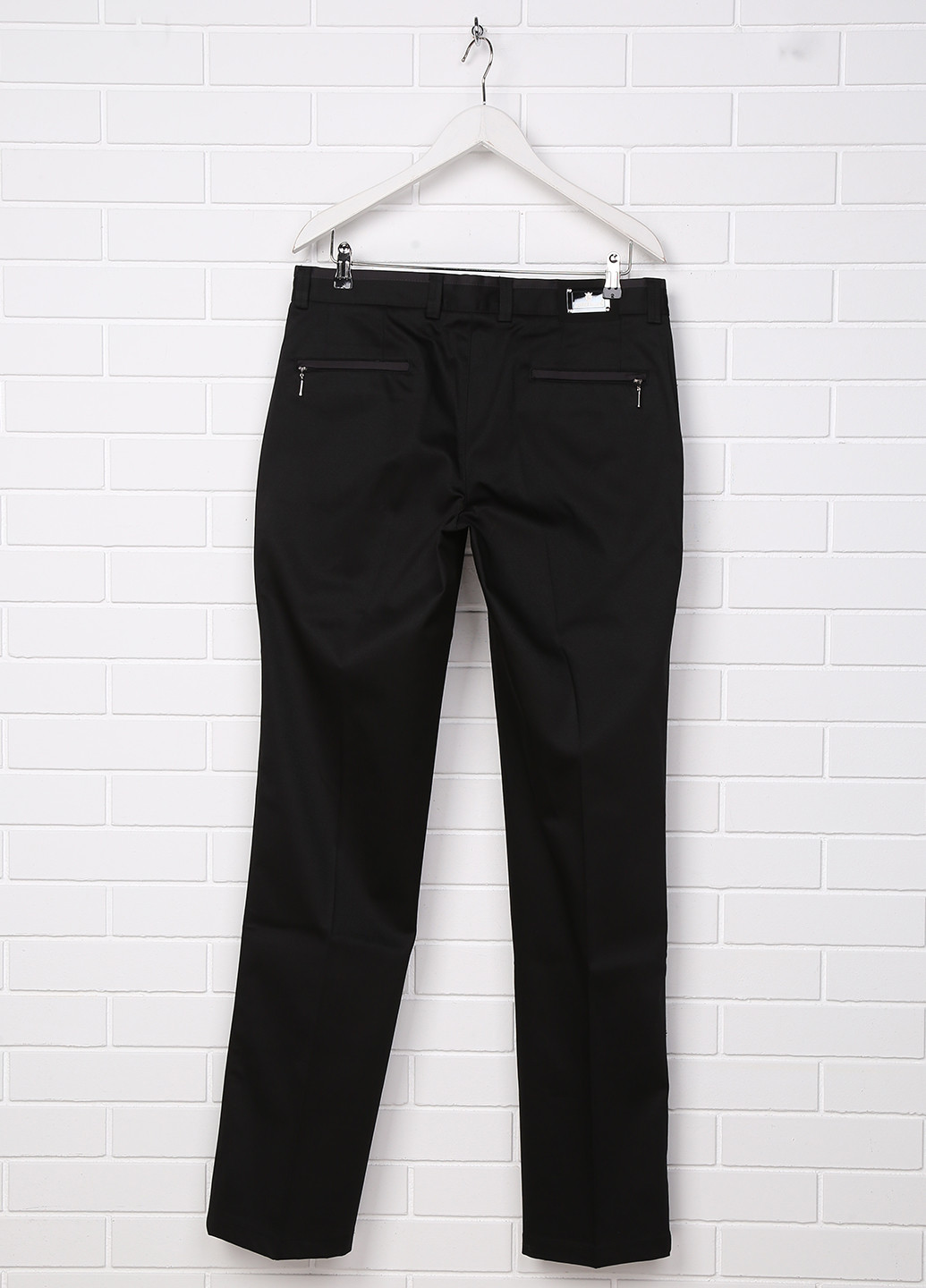 Черные классические демисезонные прямые брюки Jimberger
