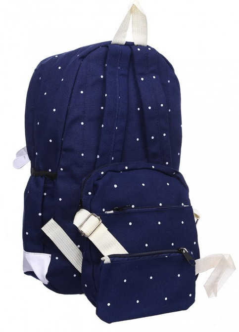 Набор с рюкзаком Altum однотонный синий кэжуал
