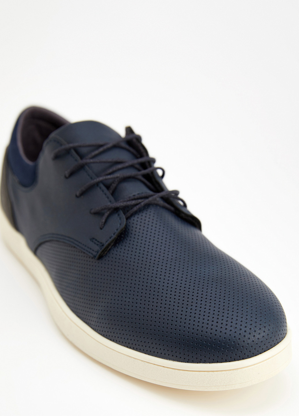 Темно-синие демисезонные ботинки DeFacto