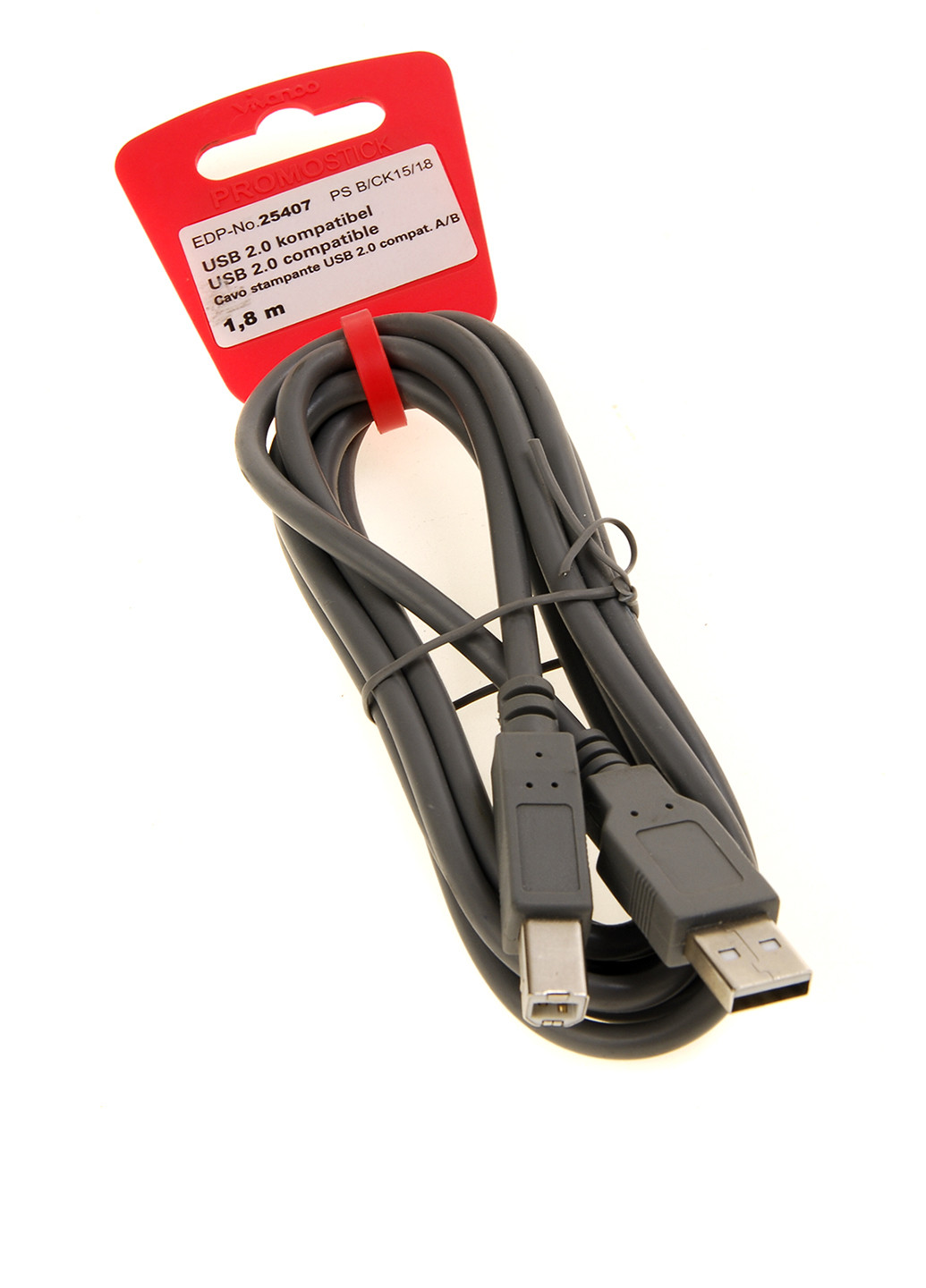 USB кабель 2.0, 1,8 м Aldi (179472793)