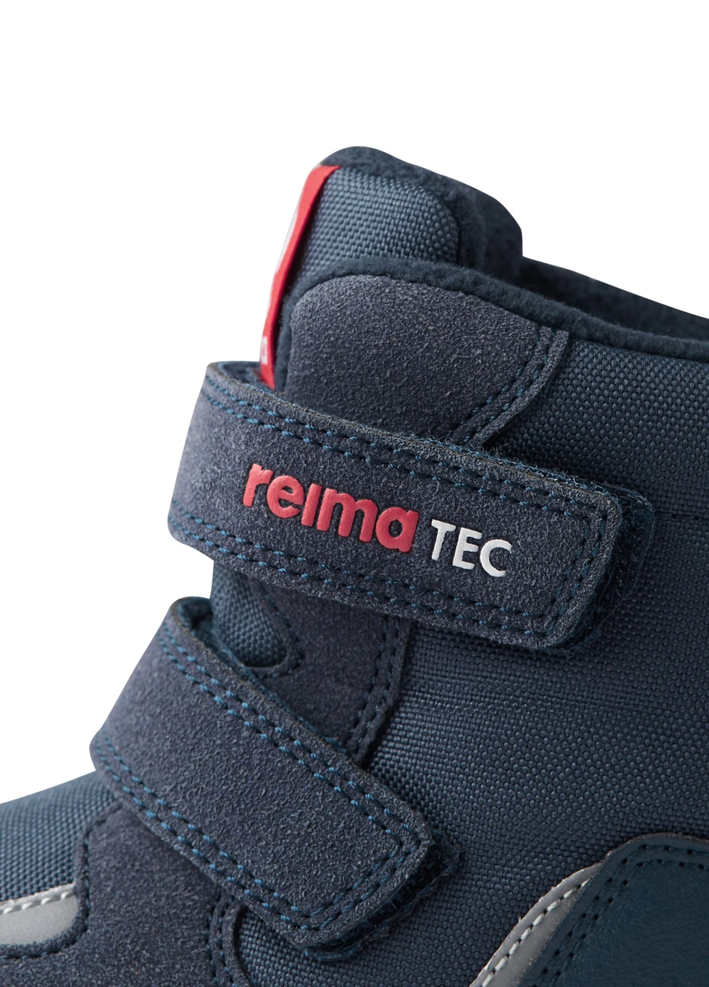 Синие зимние ботинки на липучках Reima
