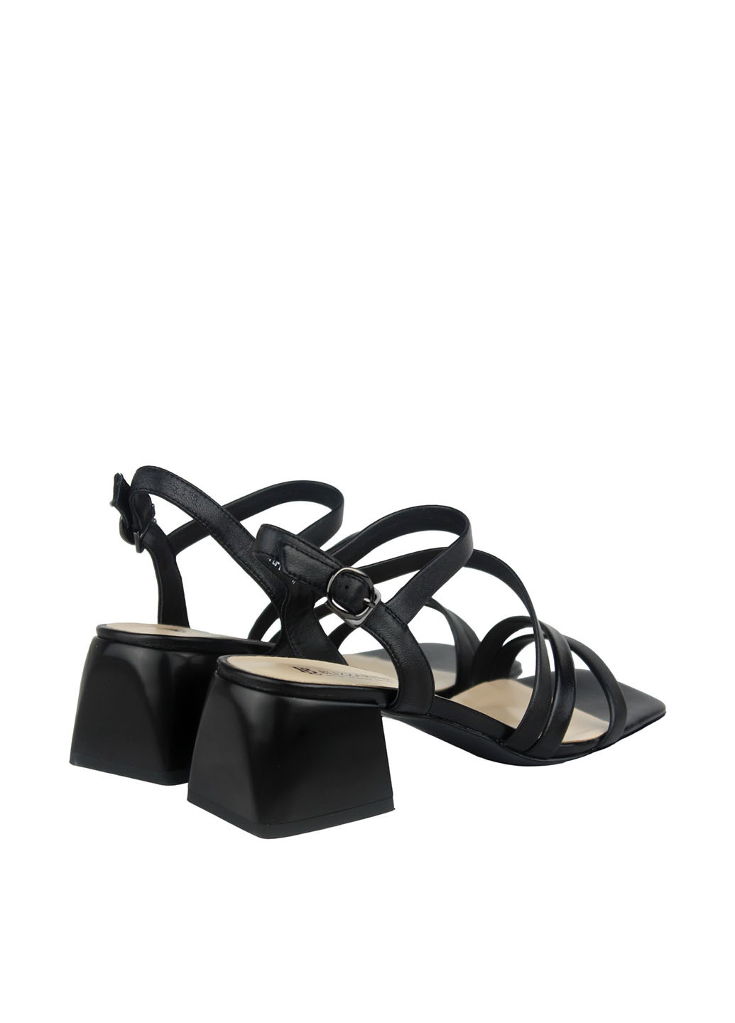 Черные босоножки Blizzarini с ремешком