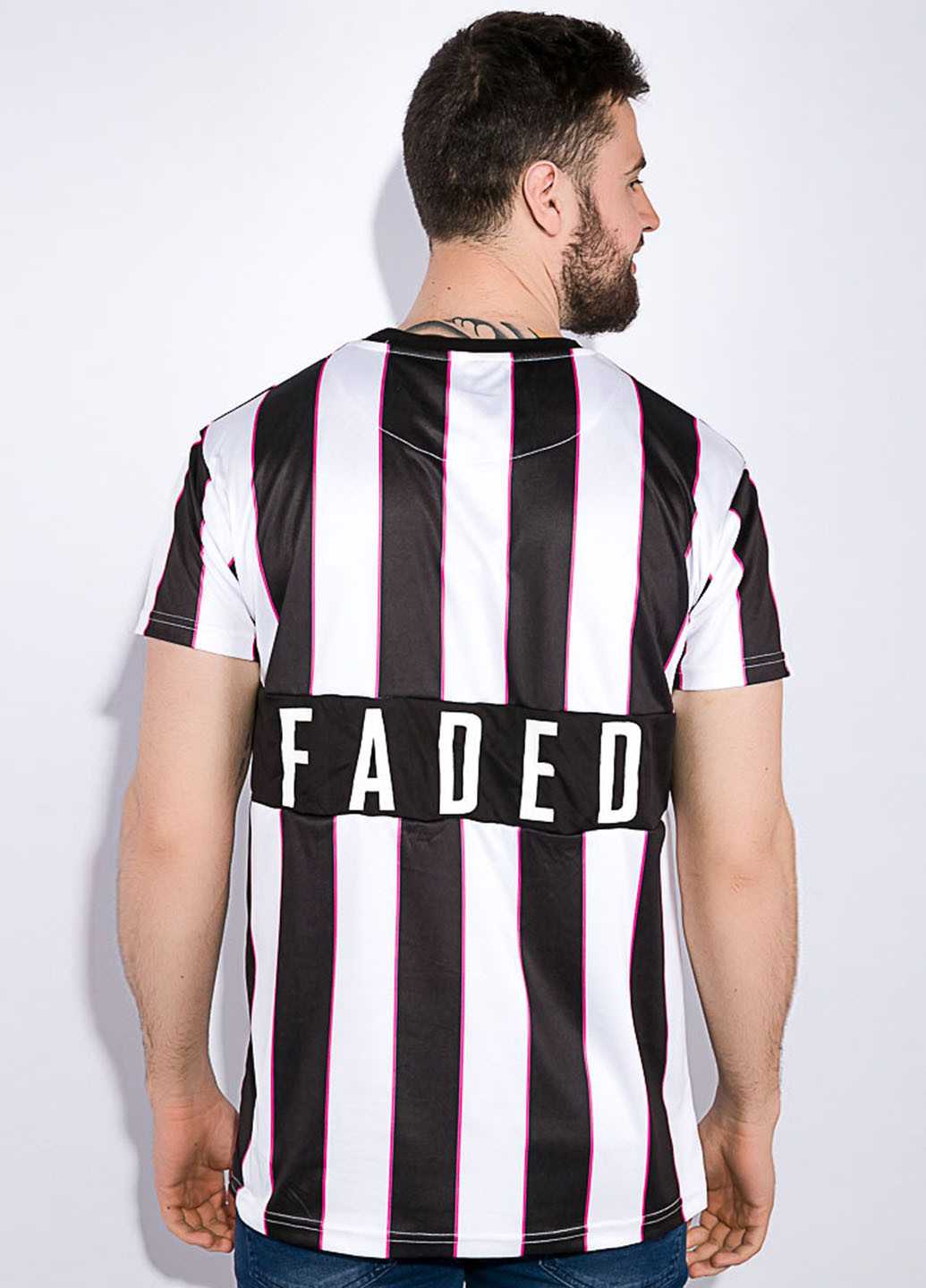 Чорно-біла футболка Time of Style