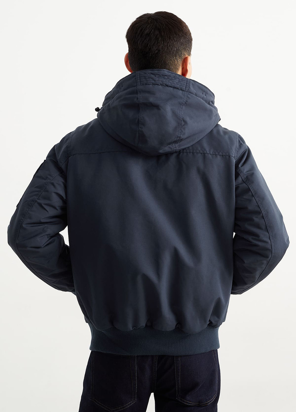 Темно-синяя демисезонная куртка C&A