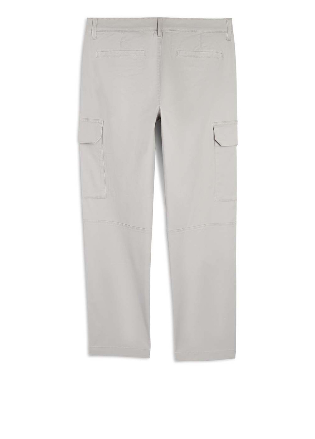 Серо-зеленые кэжуал демисезонные карго брюки C&A