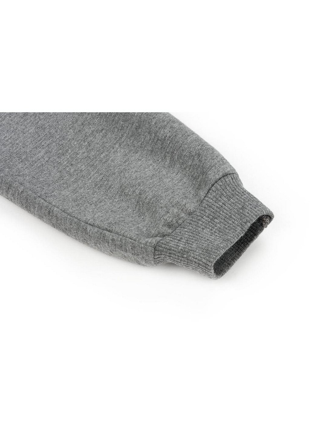 Серый демисезонный костюм десткий с олененком (11449-80g-pink) Breeze