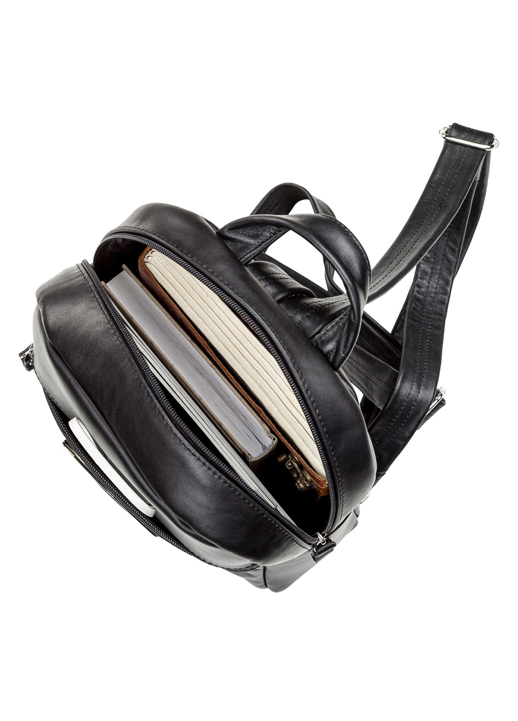 Женский кожаный рюкзак 22х29х8,5 см Shvigel (229459330)