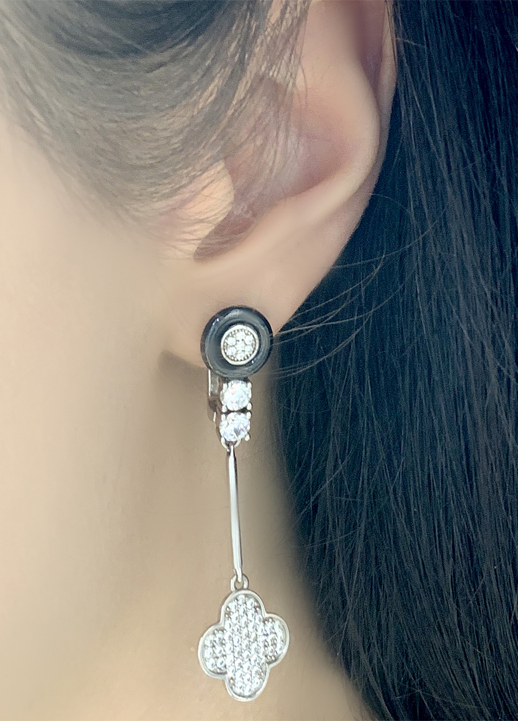 Сережки Silver Flame (164347055)