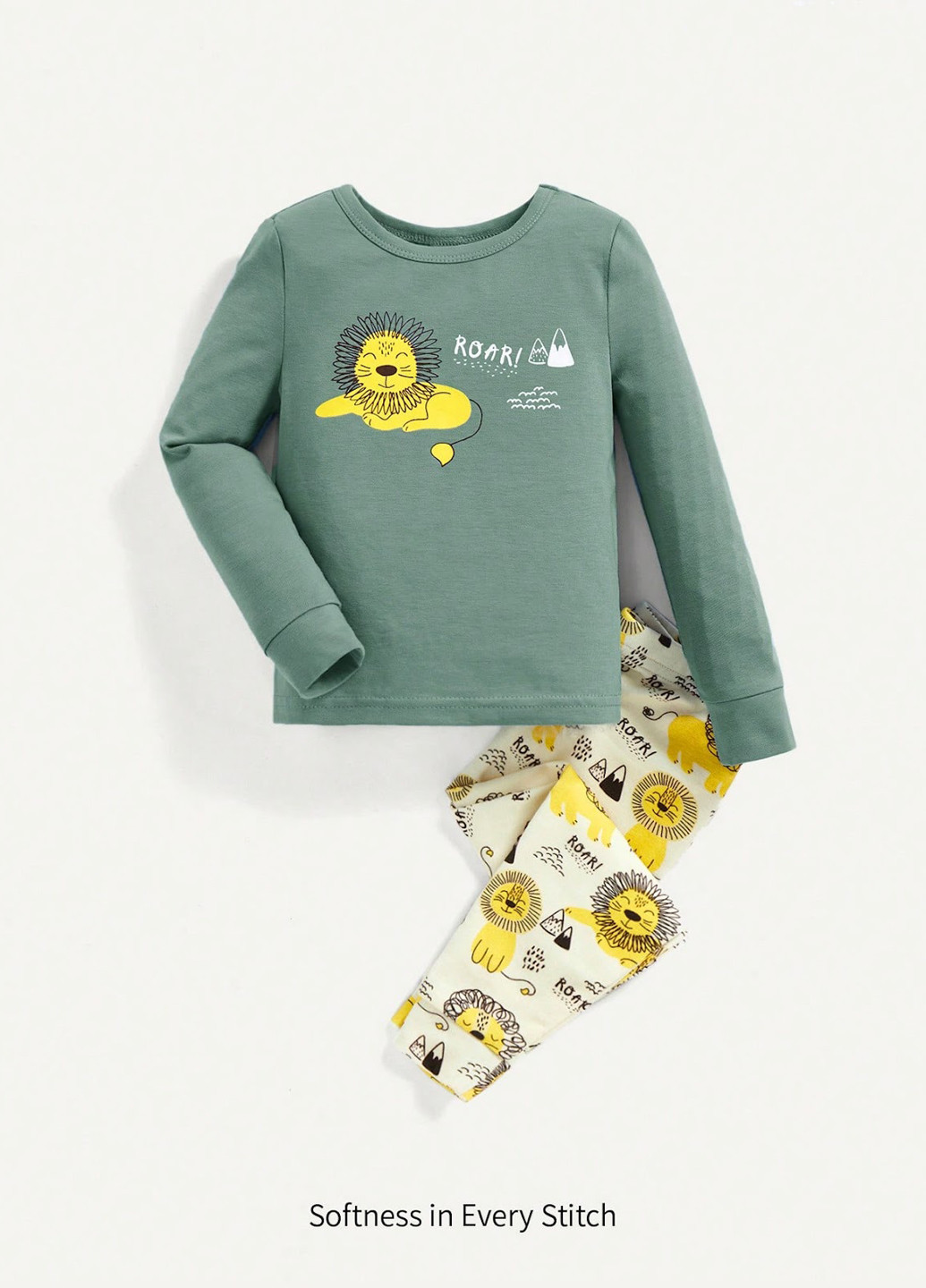 Комбінована всесезон піжами (лонгслів, штани) лонгслів + брюки SHEIN