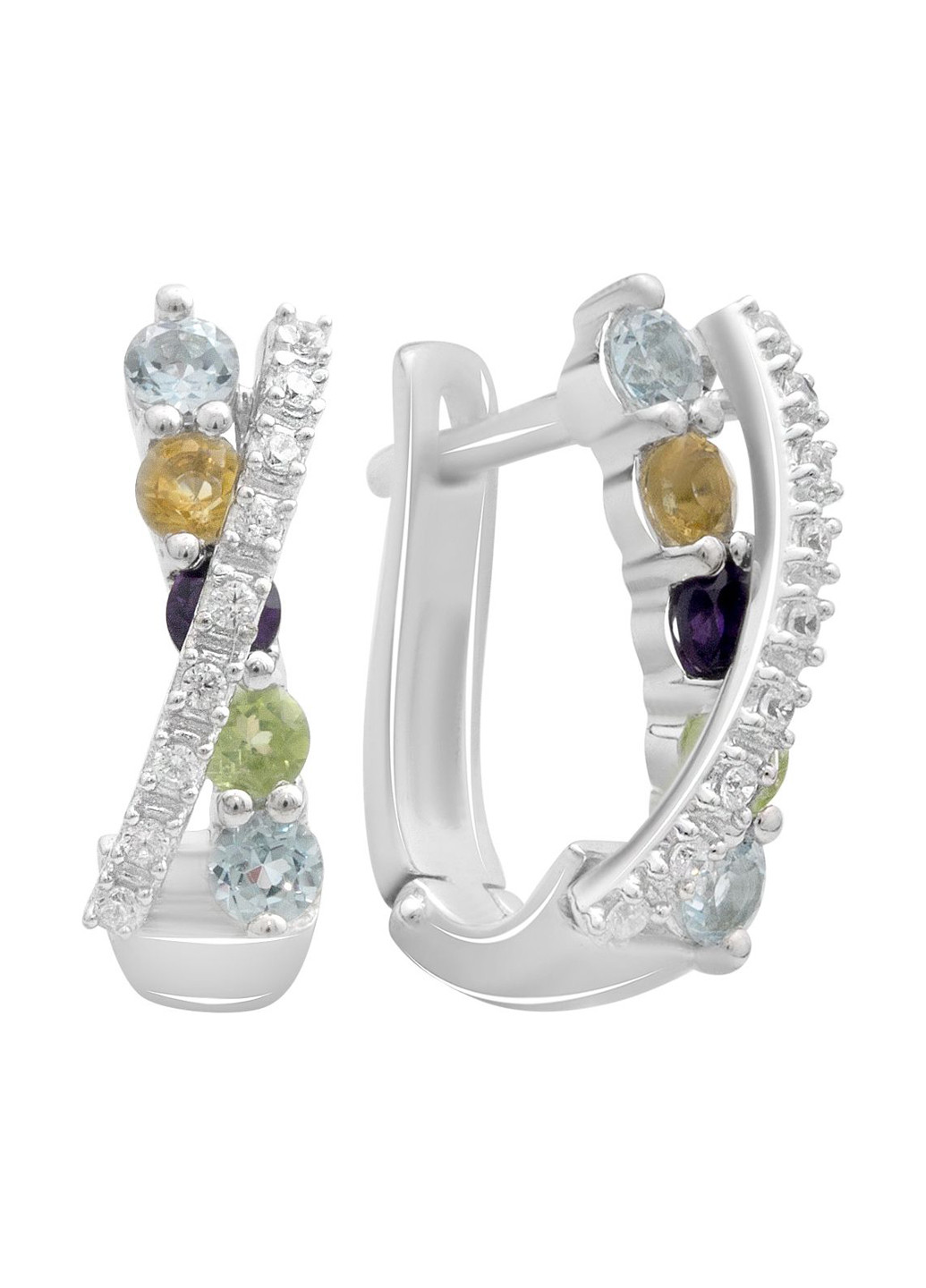 Серьги Silver Flame (353782441)