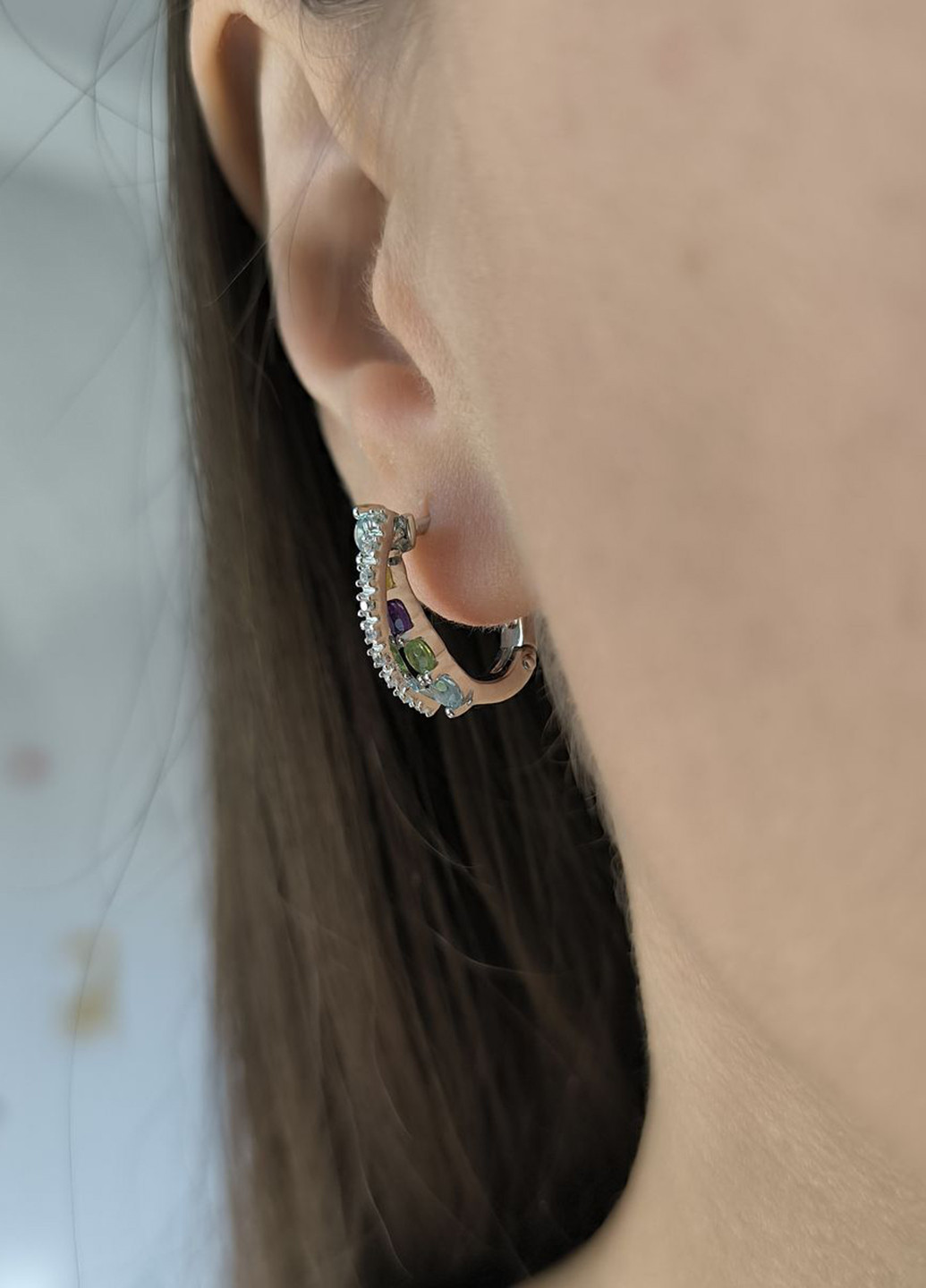 Серьги Silver Flame (353782441)