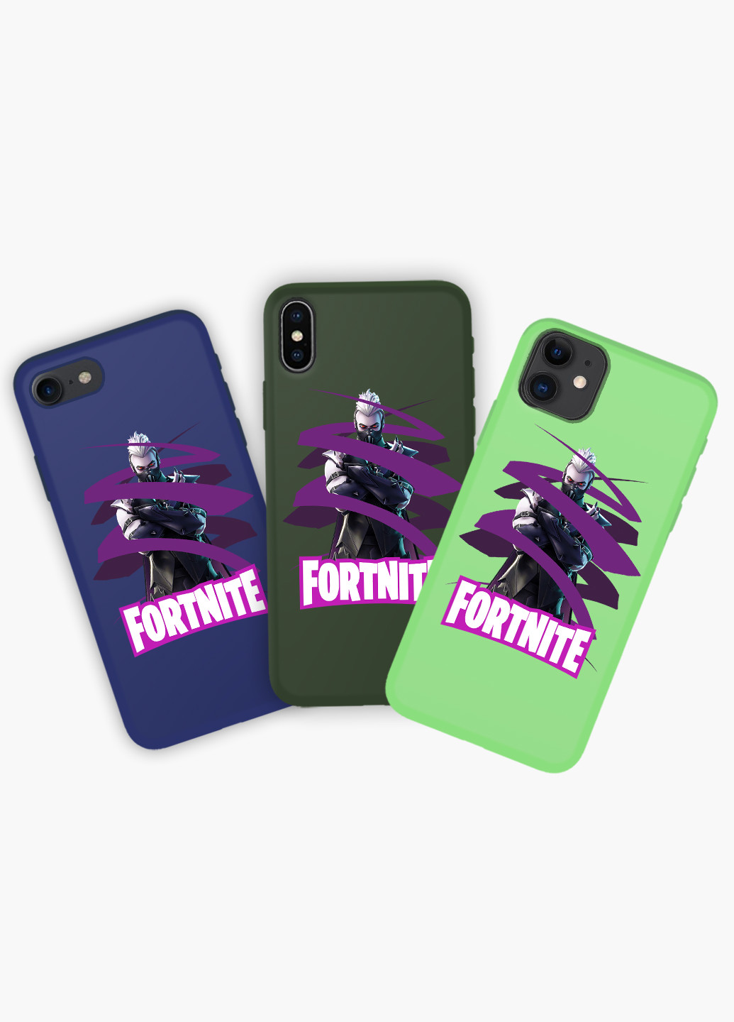 Чохол силіконовий Apple Iphone X Фортнайт (Fortnite) (6129-1190) MobiPrint (219333766)