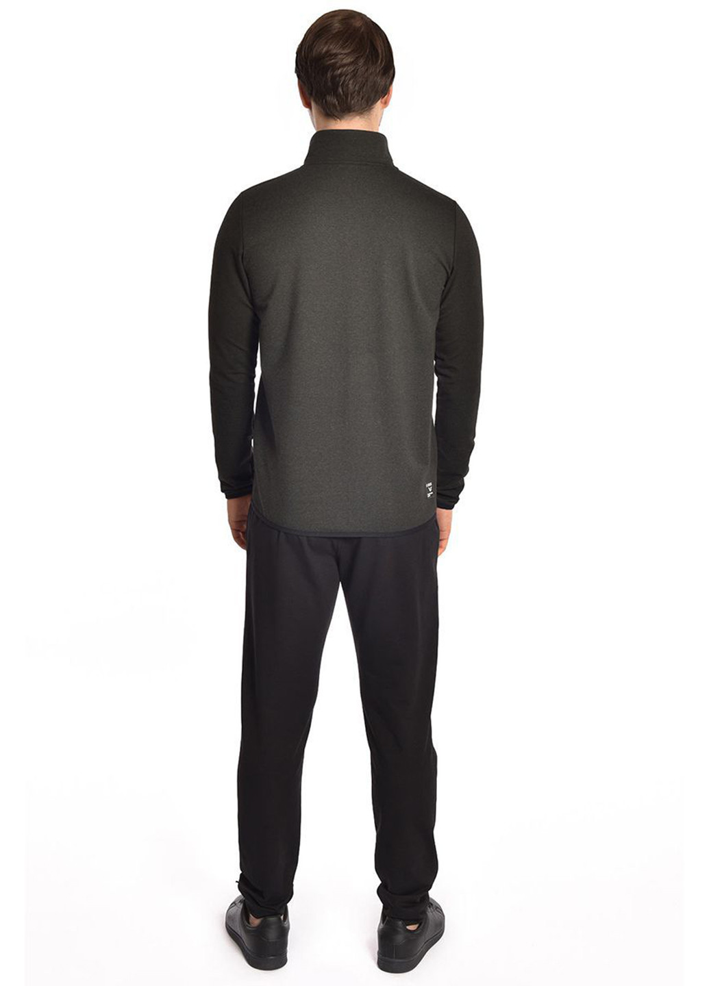 Темно-серый демисезонный костюм (толстовка, брюки) брючный Bilcee