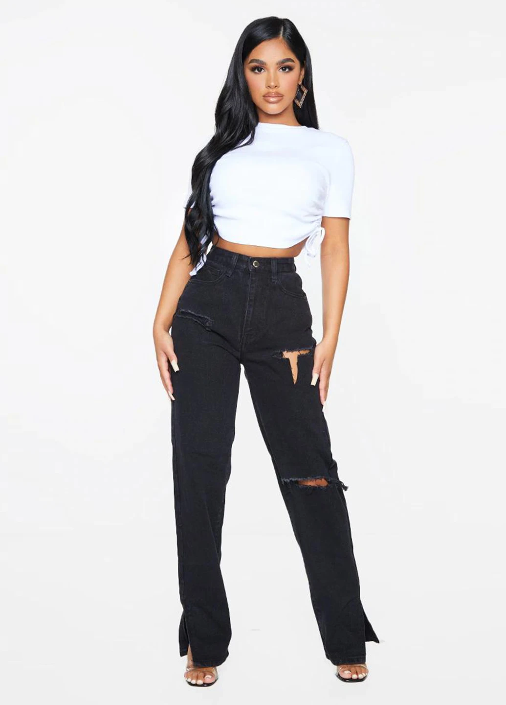 Джинсы PrettyLittleThing - (254799112)