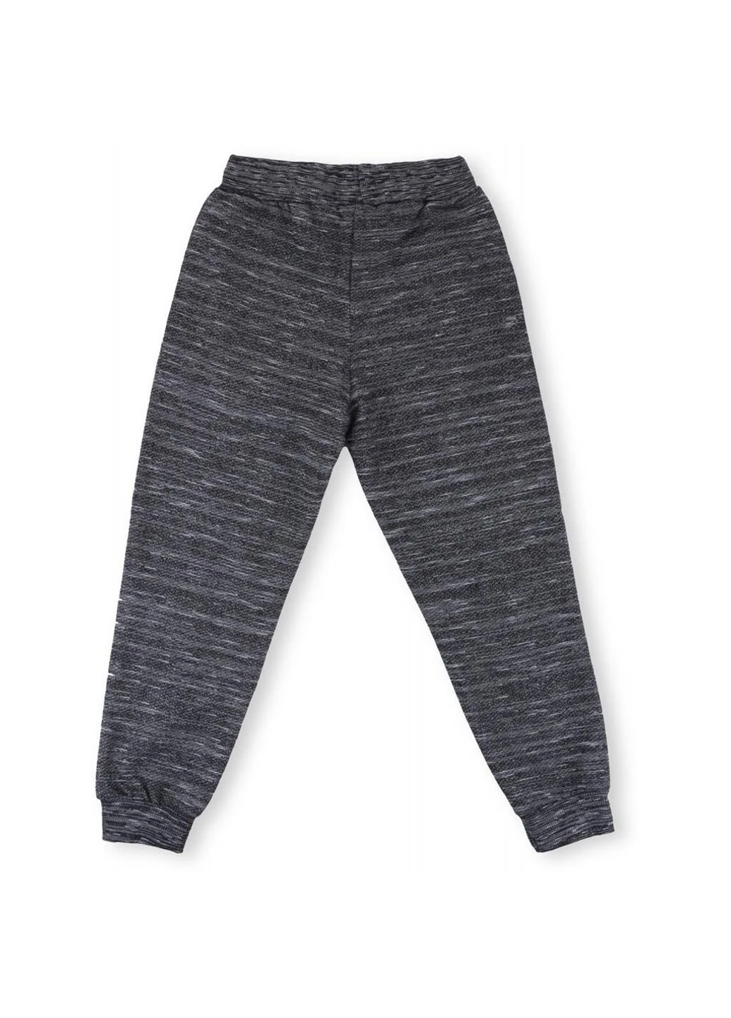 Черный демисезонный спортивный костюм на молнии меланжевый (9482-134b-black) Breeze