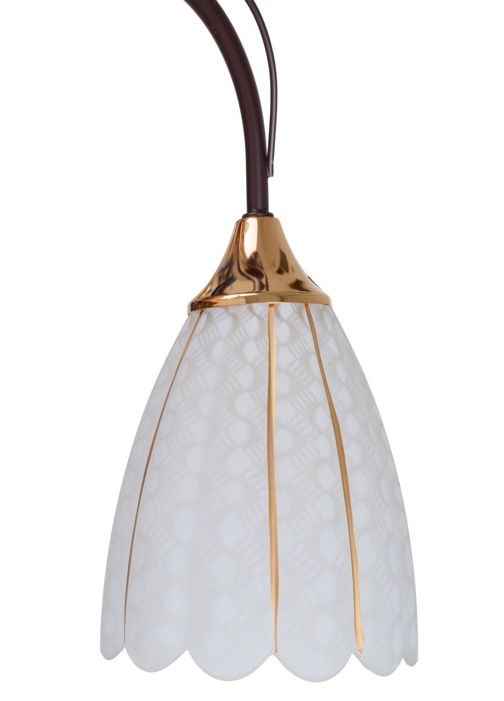 Люстра LK-679S/5 E27 BK+FG Brille (186800049)