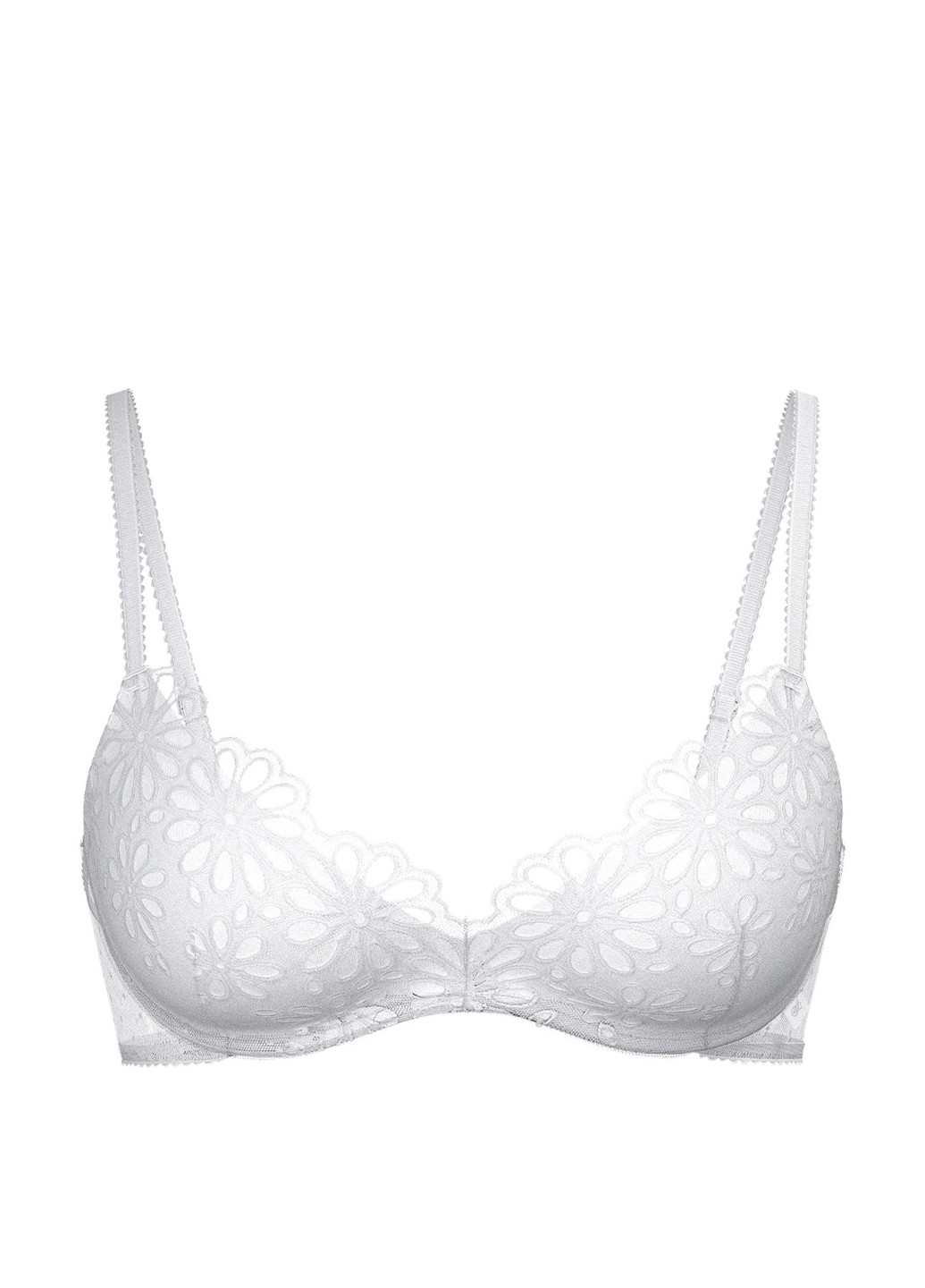 Білий бюстгальтер Victoria's Secret без кісточок поліестер