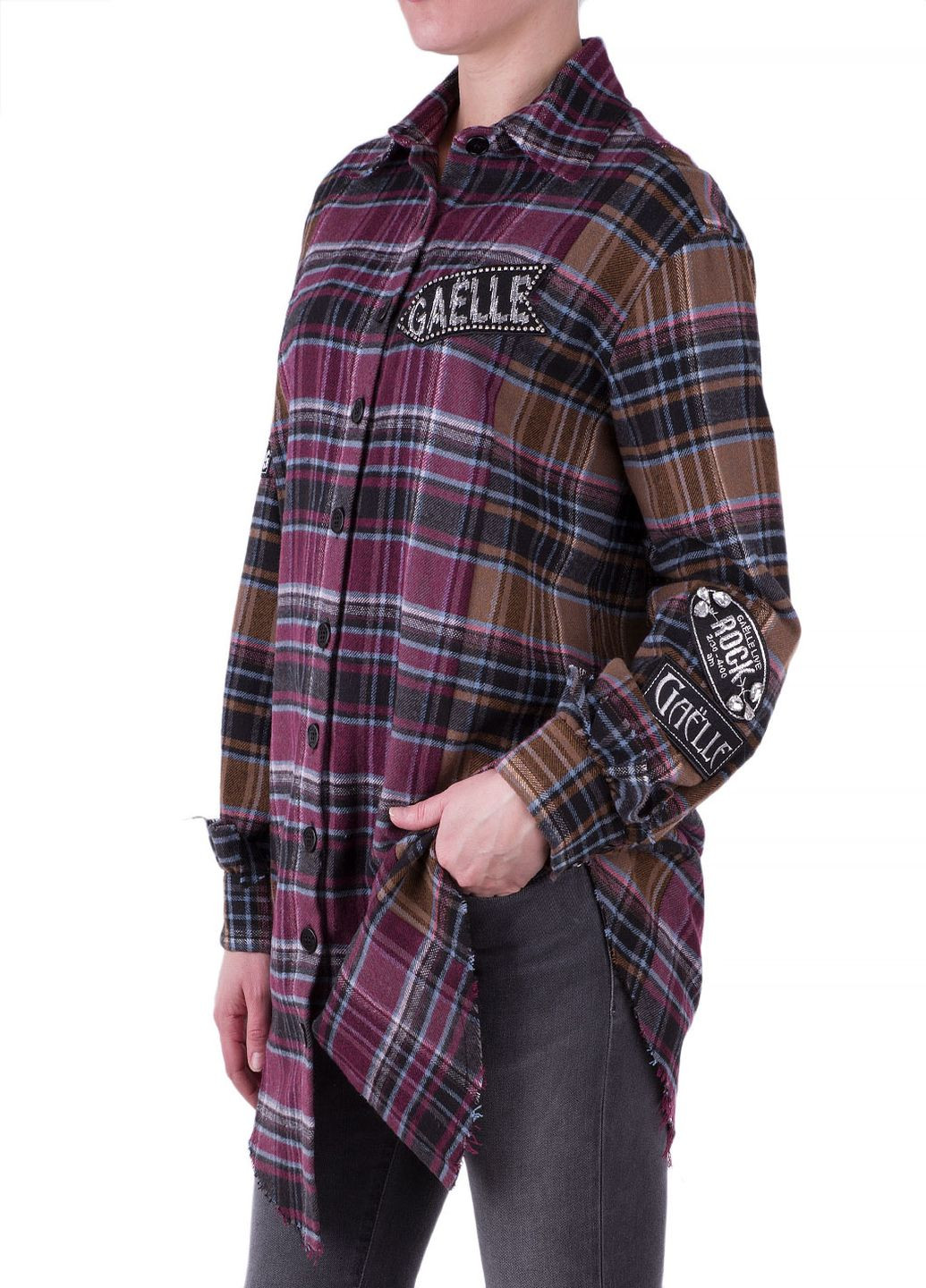 Цветная кэжуал рубашка Gaelle