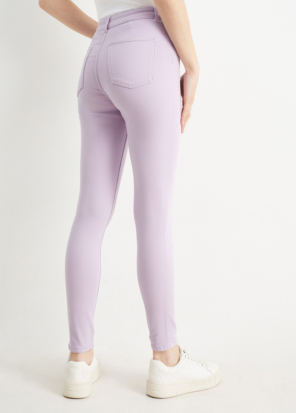 Сиреневые демисезонные джеггинсы C&A
