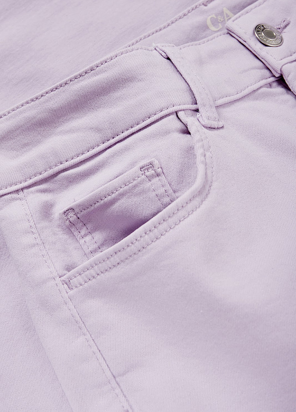 Сиреневые демисезонные джеггинсы C&A