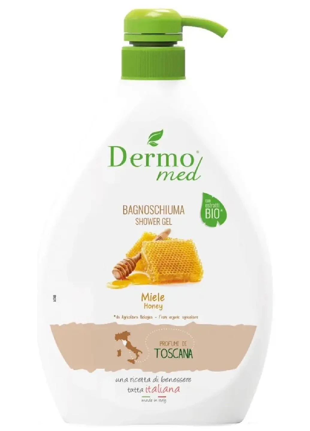 Гель для душу Bio Miele Toscana 1л Dermomed (254732963)