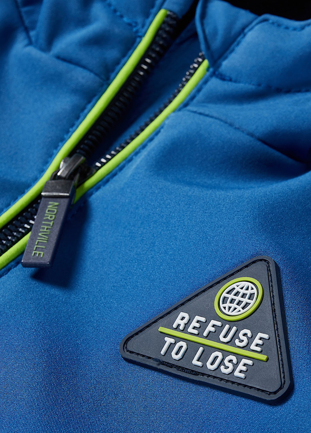 Синя демісезонна куртка C&A