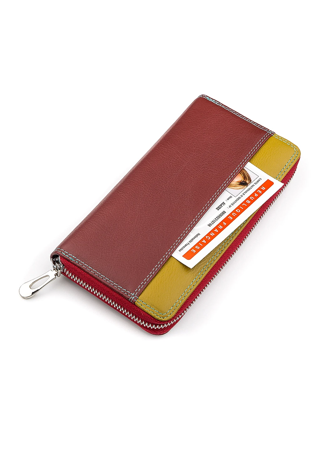 Жіночий шкіряний гаманець 19х10х3 см st leather (252132374)