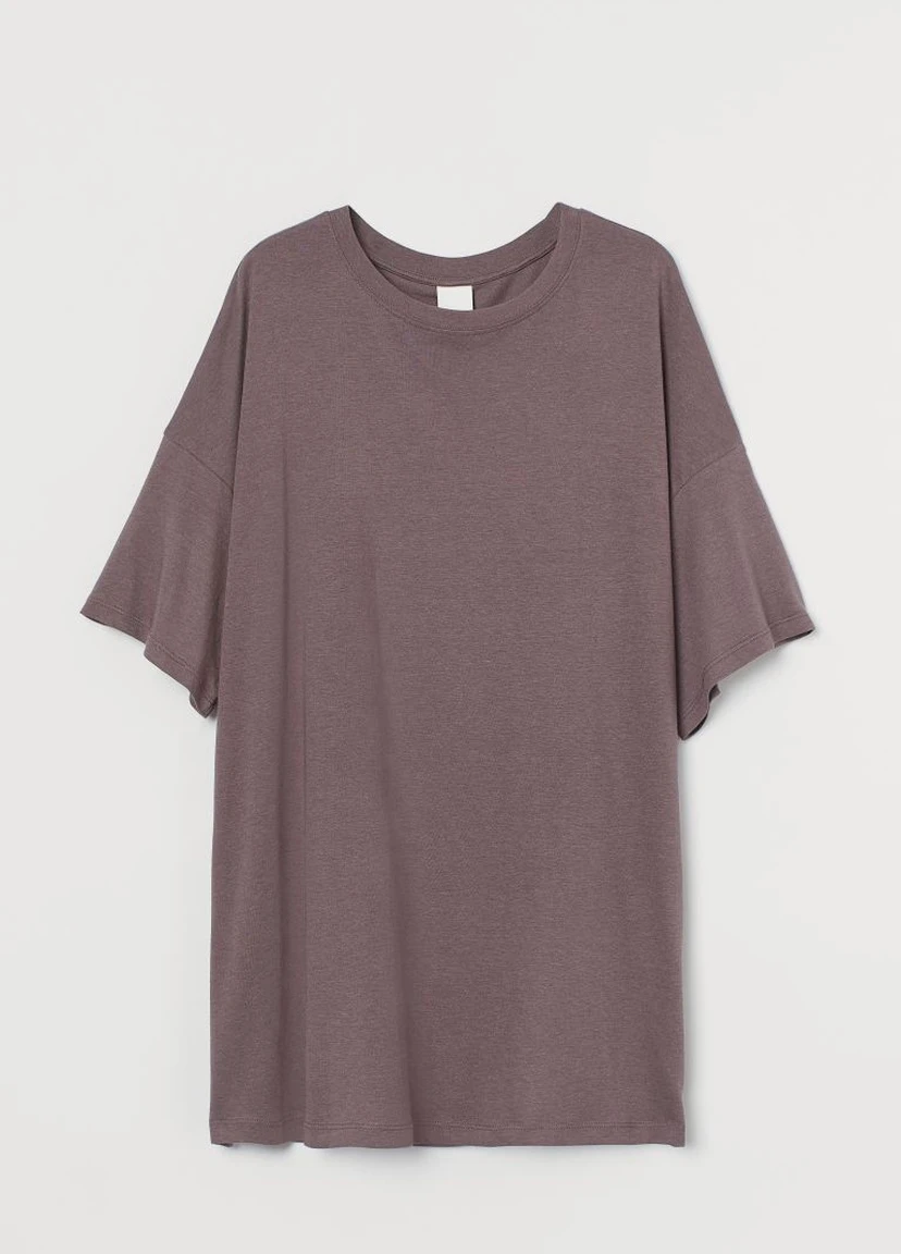 H&M+ Футболка, смесовый модал H&M+ - (217678323)