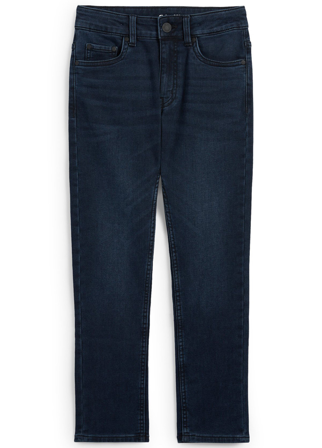 Темно-синие демисезонные скинни джинсы C&A