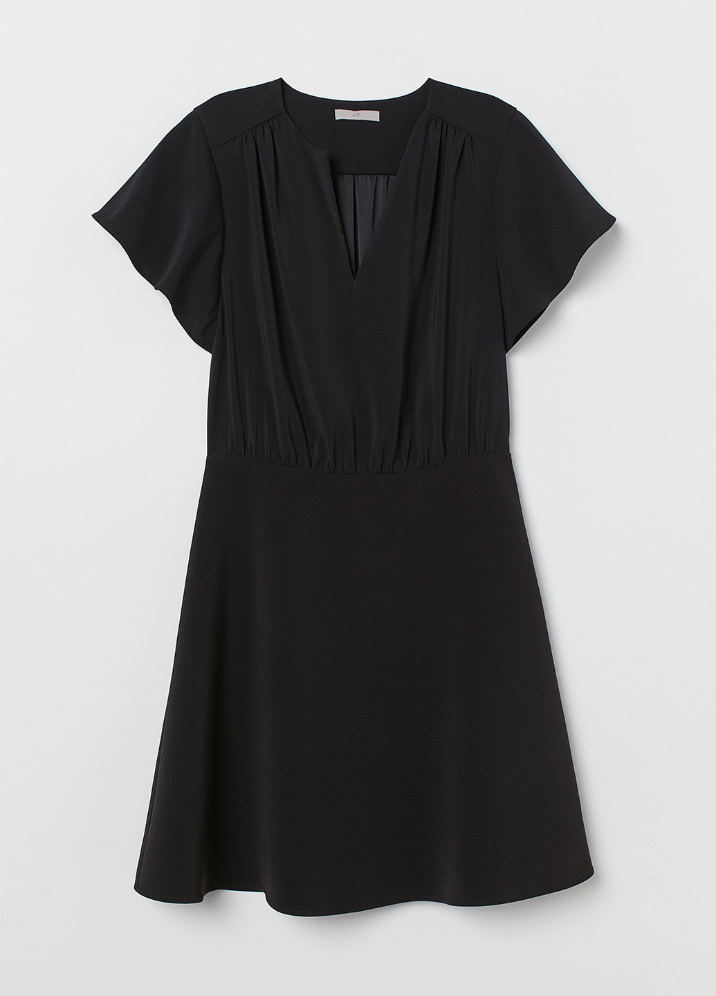 Чорна кежуал сукня кльош H&M