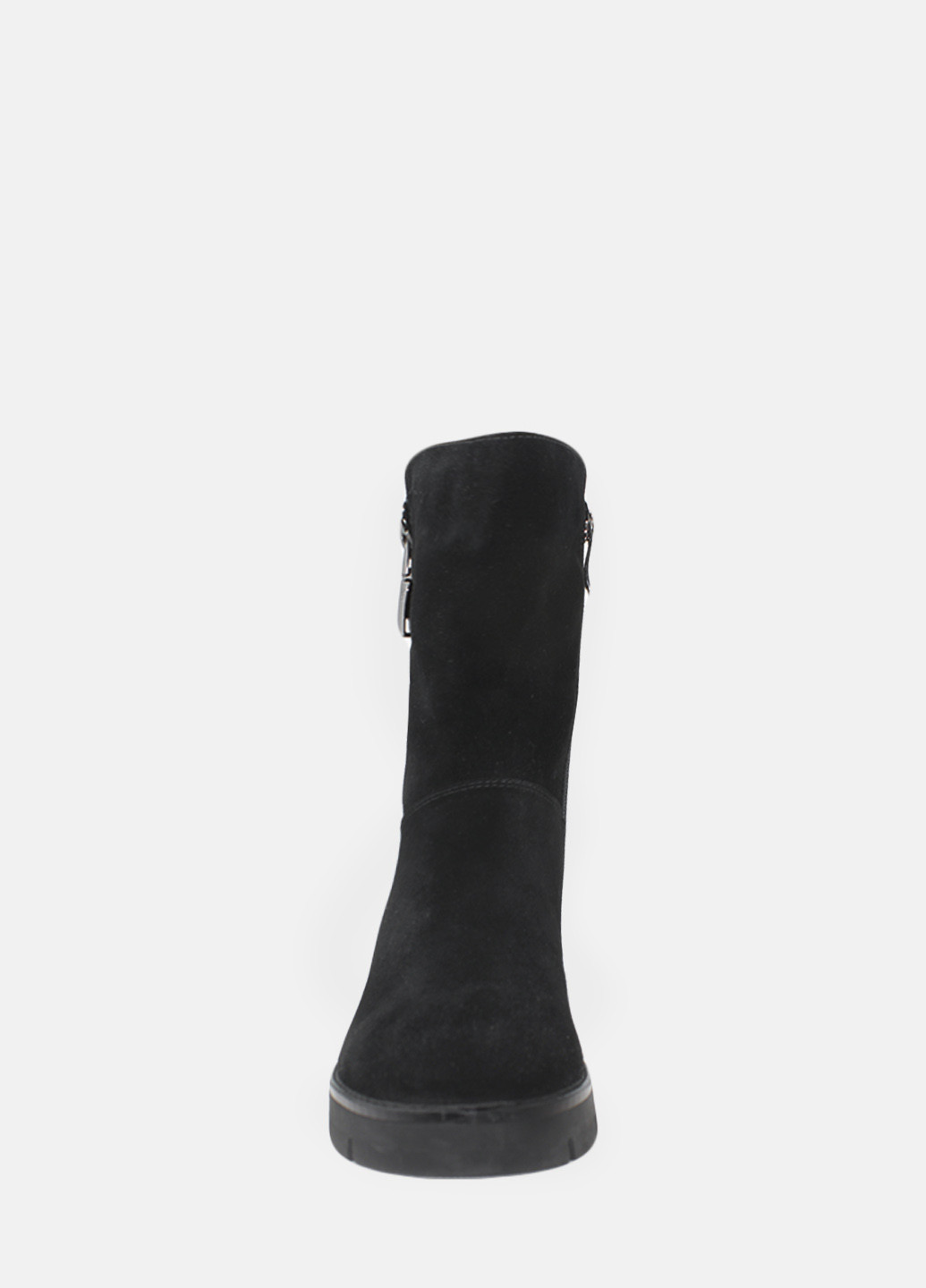 Зимние ботинки rf7211-11 черный Favi из натуральной замши