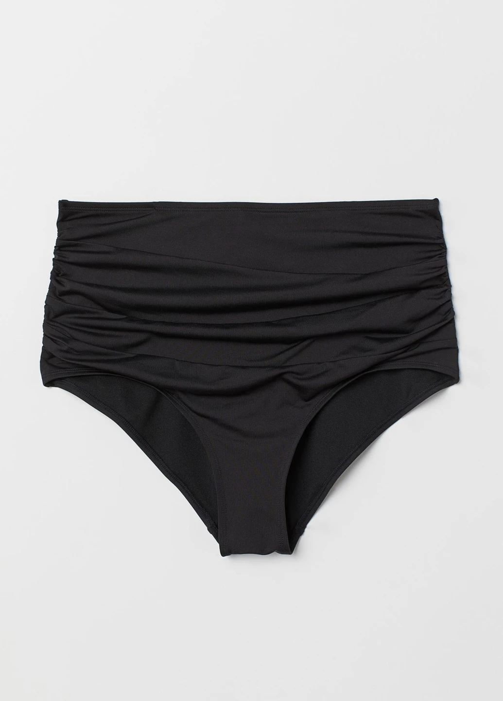 Черные купальные трусики-плавки для беременных однотонные H&M