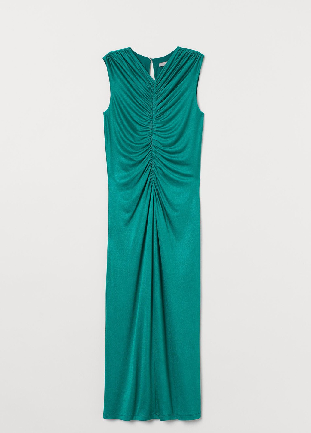 Зелена кежуал плаття, сукня H&M однотонна