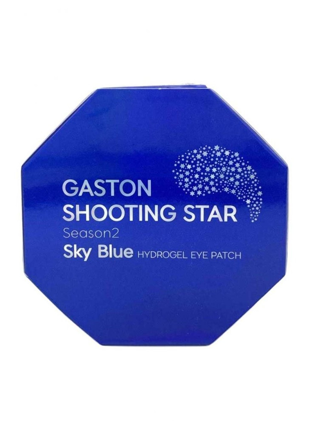 Небесно-голубые гидрогелевые патчи для глаз Shooting star season2 sky blue eye patch 60 шт Gaston (252906163)