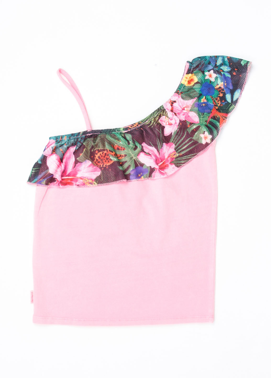 Розовая цветочной расцветки блузка Vingino летняя