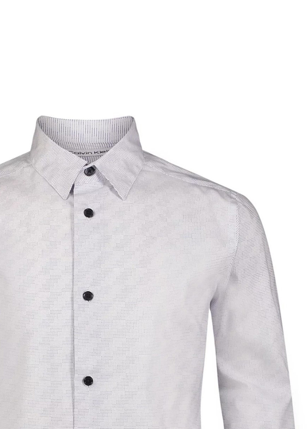 Цветная кэжуал рубашка с абстрактным узором Calvin Klein