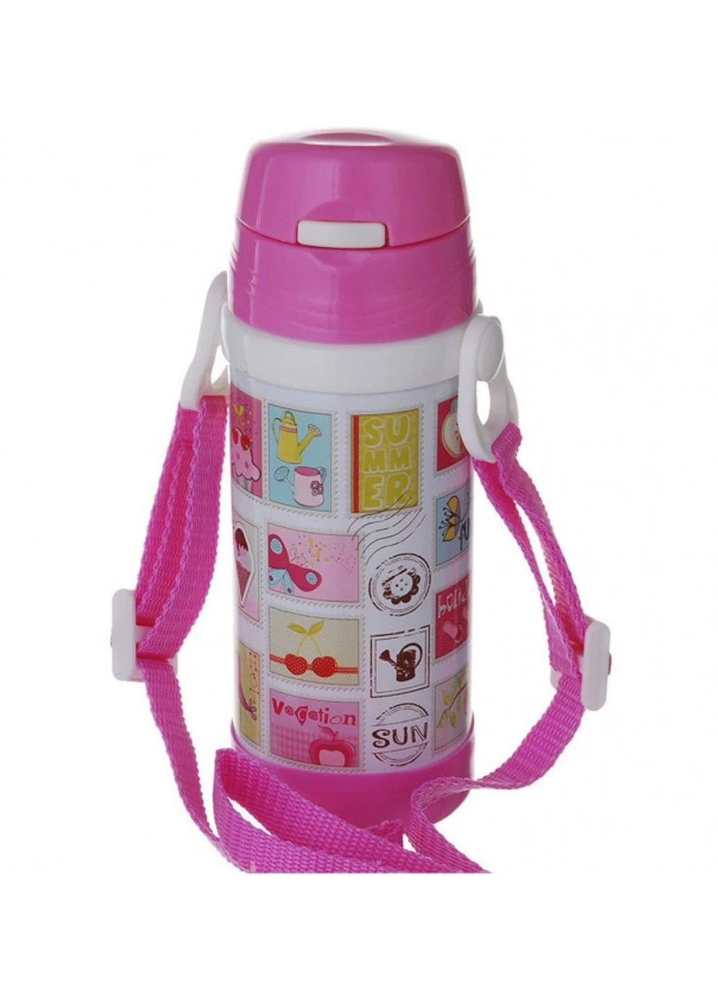 Дитячий термос A-Plus AP-1776-pink 320 мл рожевий А-Плюс (253617792)