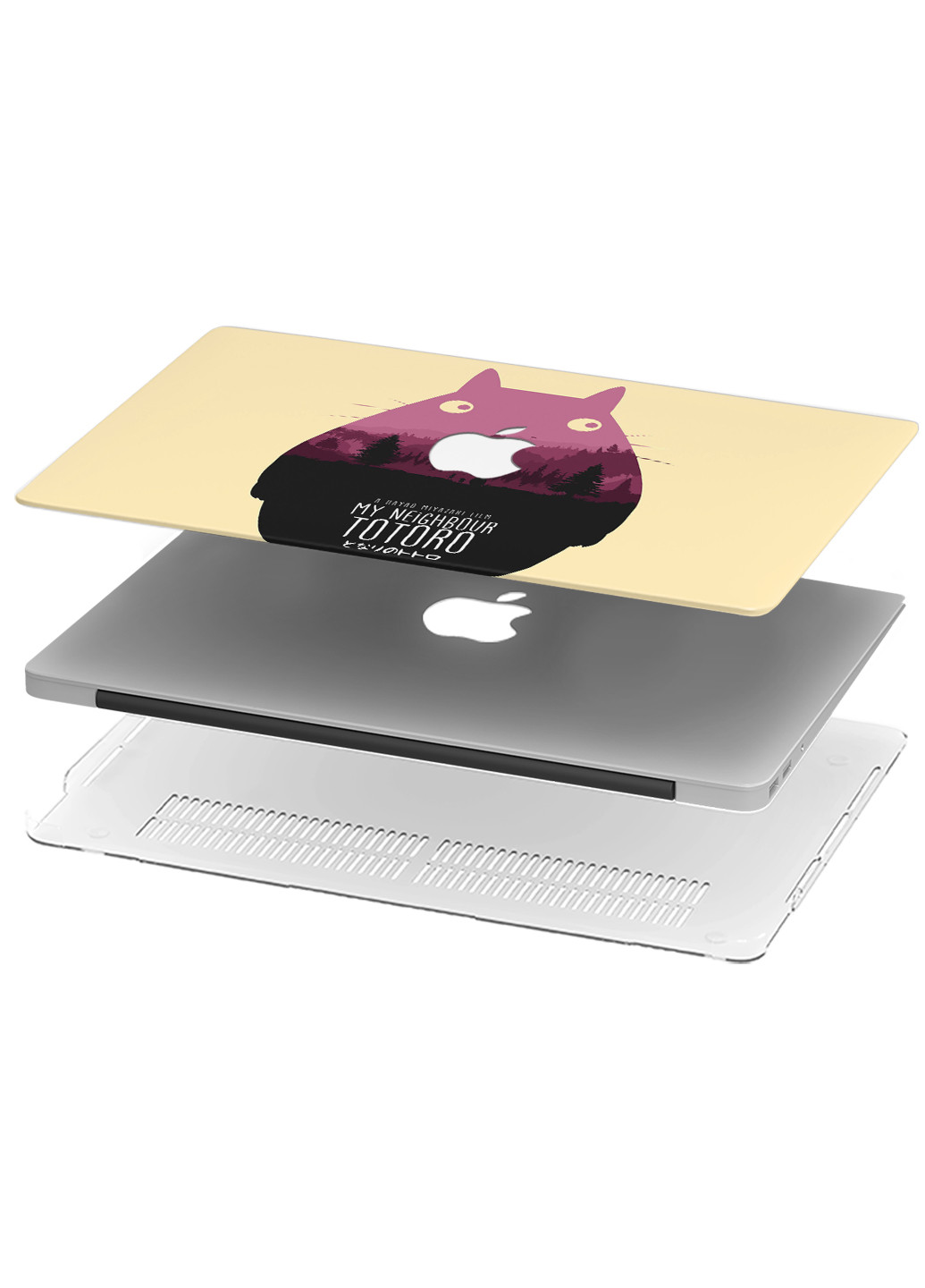 Чехол пластиковый для Apple MacBook Pro Retina 15 A1398 My Neighbor Totoro (6353-2574) MobiPrint (218858361)